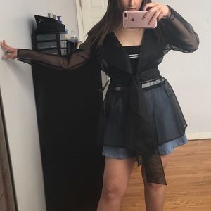 Very sexy!!Carmen Marc valvo throw 100percent wool